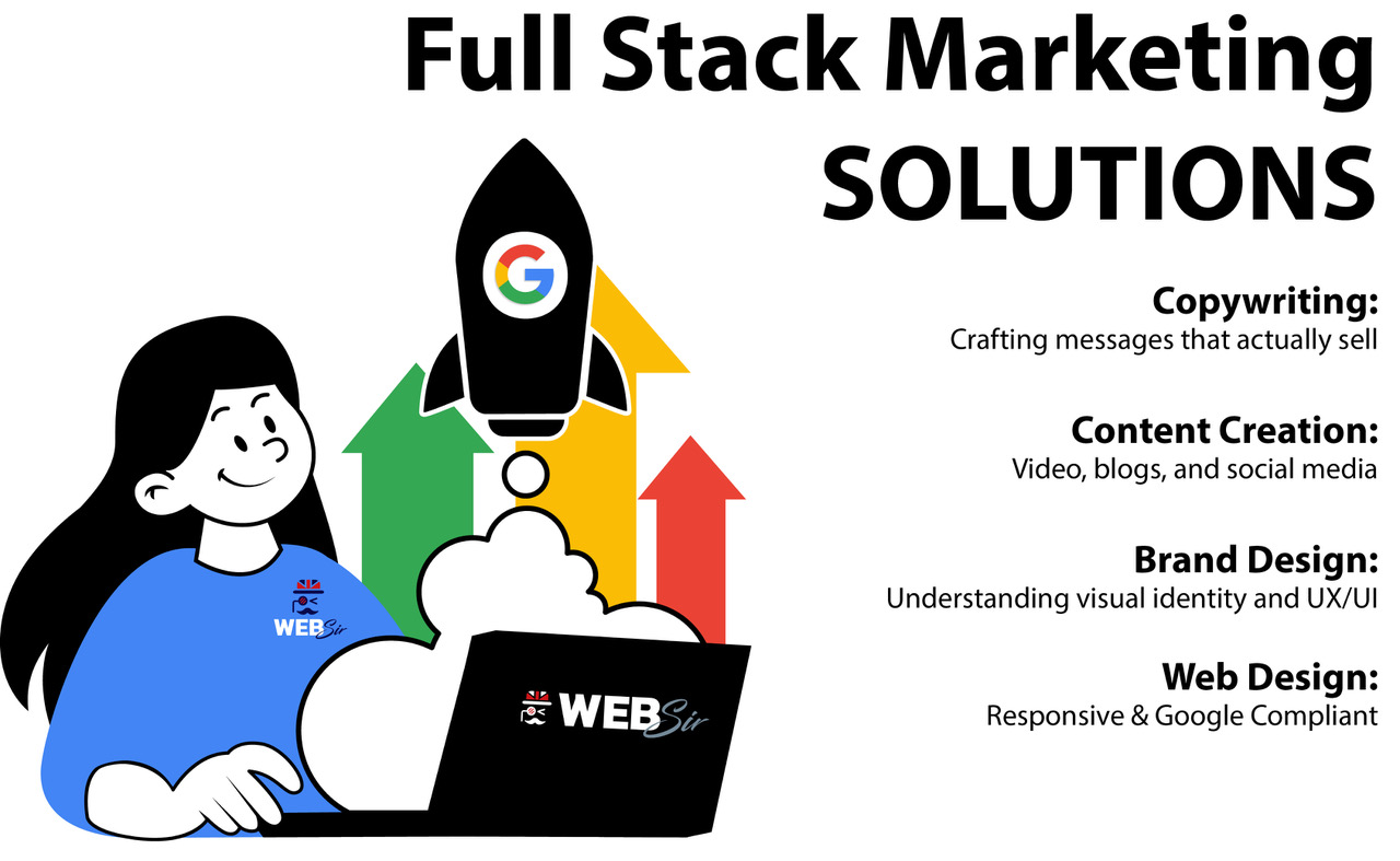 WEBSIR offers a full stack digital marketing solution in 2026, combining Google-compliant websites, SEO, social media, and email marketing to maximize leads and growth.