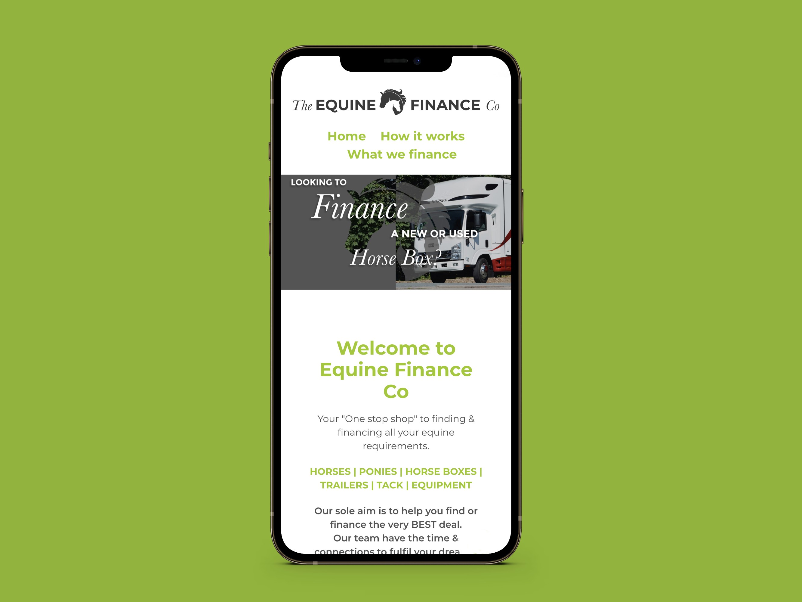Equine Finance