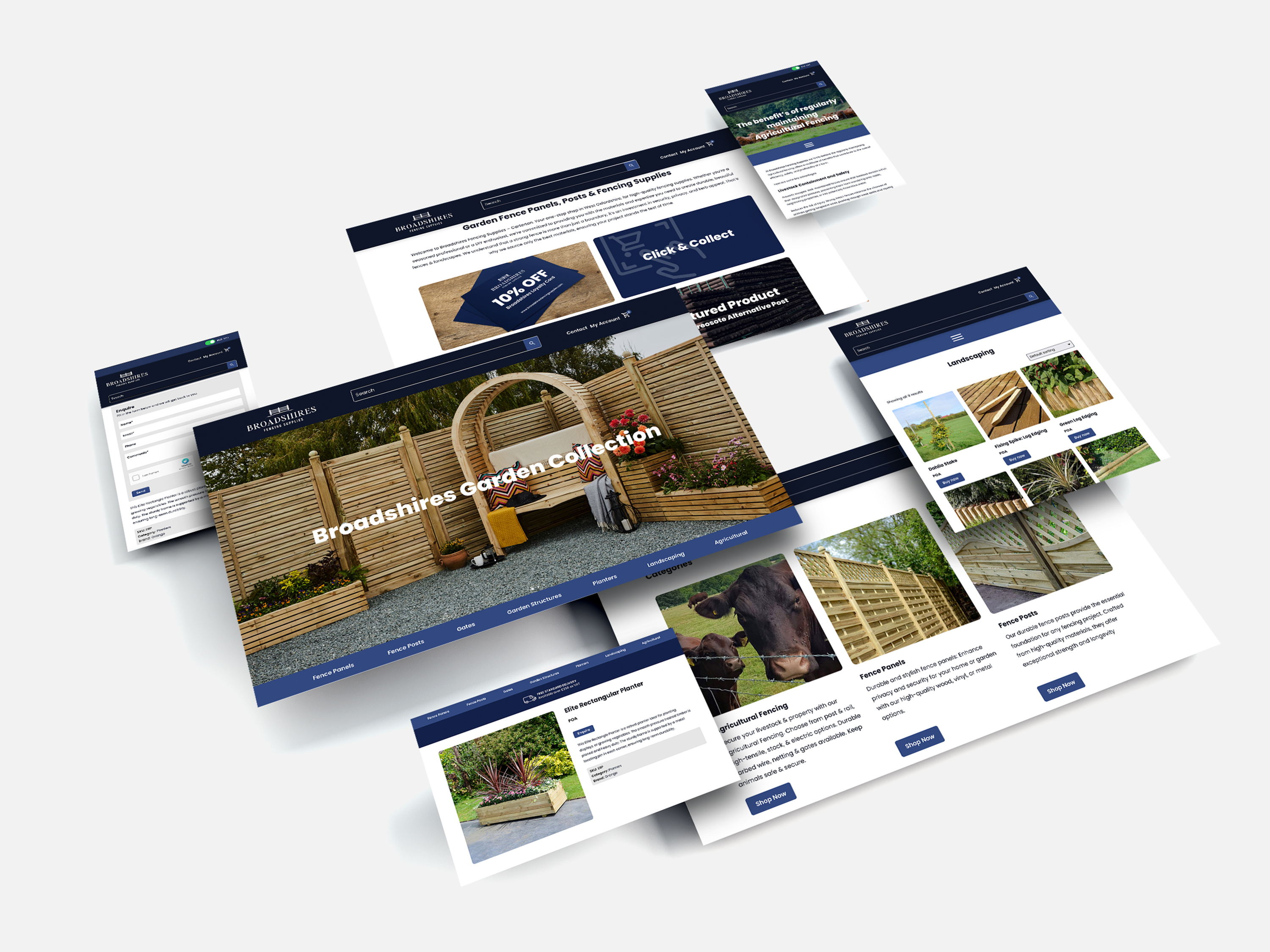 Broadshires Fencing Supplies | Website