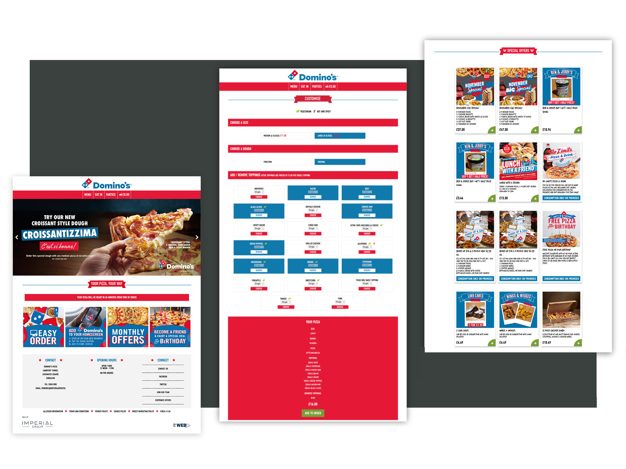 Domino's | Website