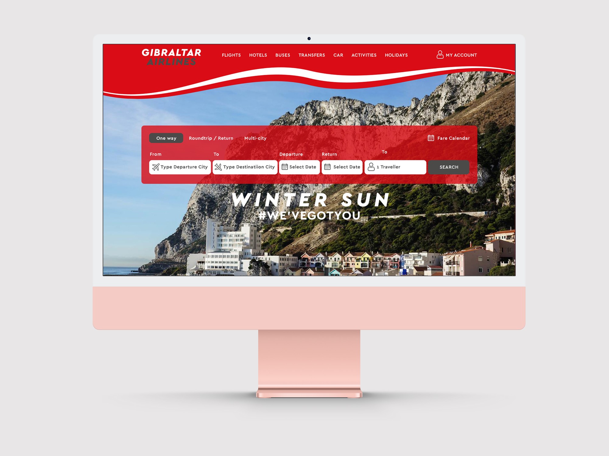 Gibraltar Airlines | Website