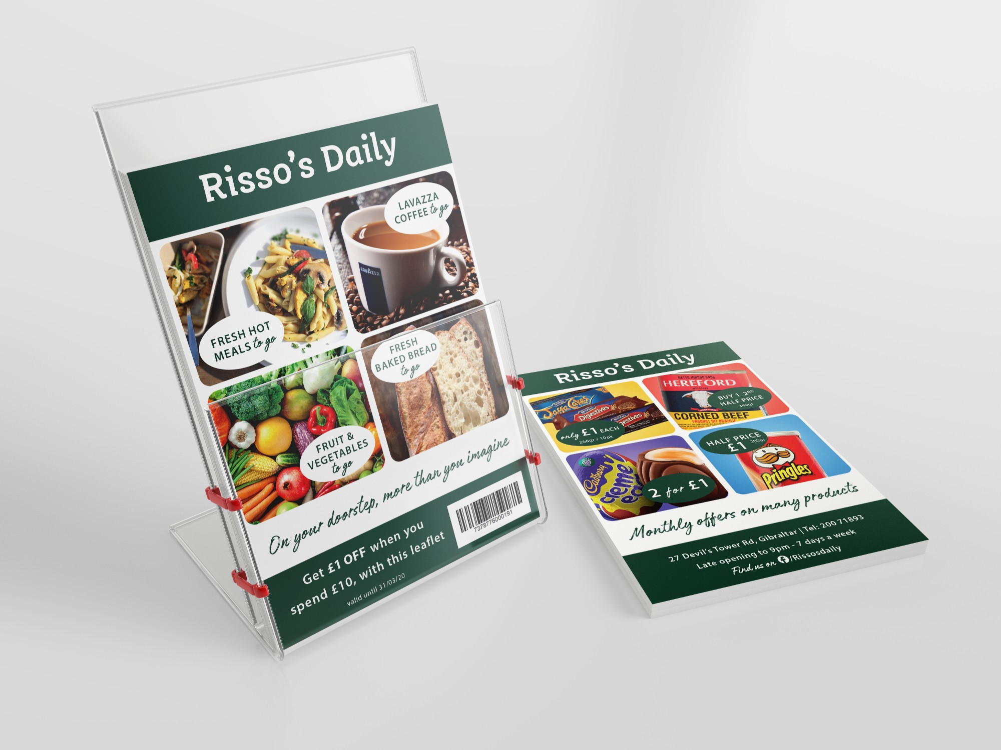 Risso's Daily | Leaflet